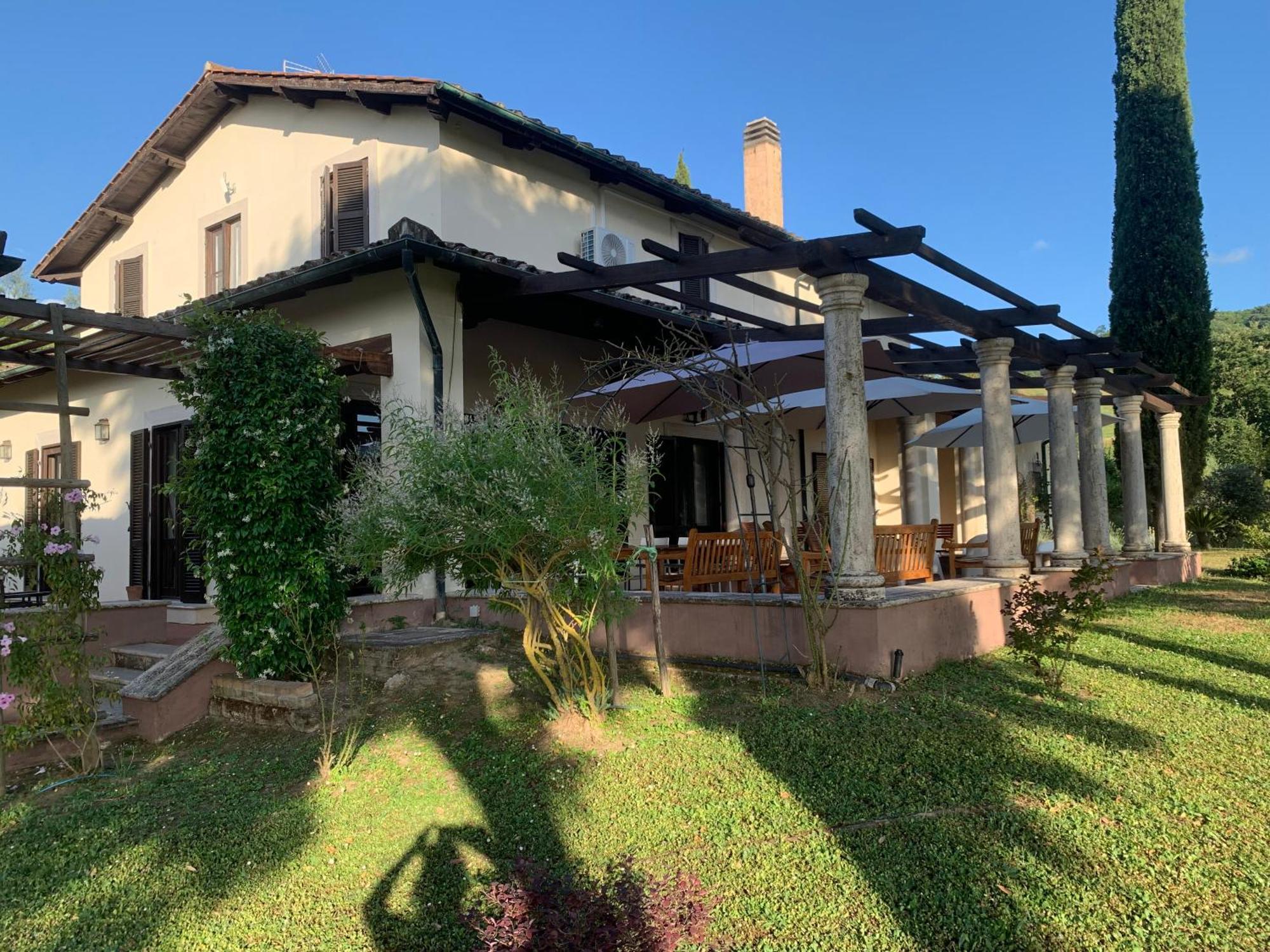 Villa Il Turchetto Манчиано Экстерьер фото